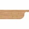 Ekena Millwork Del Monte Smooth Rafter Tail, Western Red Cedar, 5 1/2"W x 12"H x 36"L RFT06X12X36DEL00SWR - alternate 2